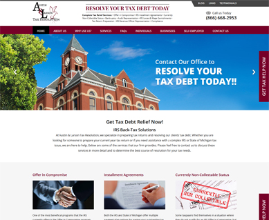 Website Design Portfolio Texas