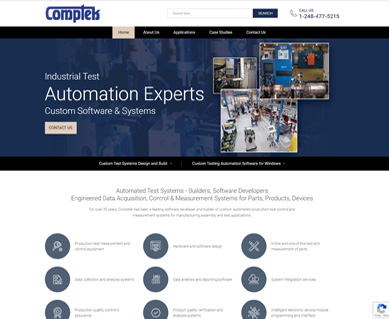 Website Portfolio Texas